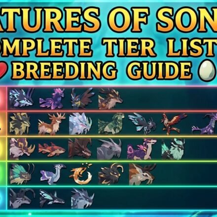 Creatures of Sonaria Complete Tier List & Breeding Guide (2026)