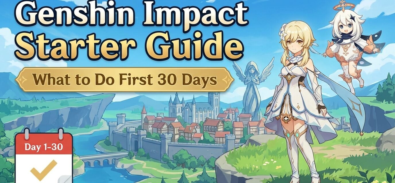 Genshin Impact Starter Guide: What to Do First 30 Days