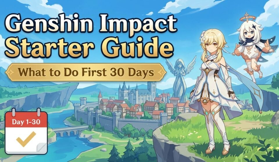 Genshin Impact Starter Guide: What to Do First 30 Days