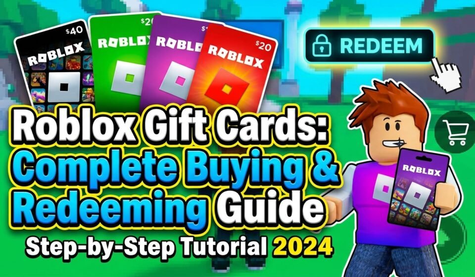 Roblox Gift Cards: Complete Buying and Redeeming Guide