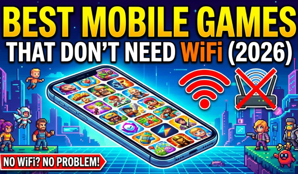 Best Mobile Games That Don't Need WiFi (2026)
